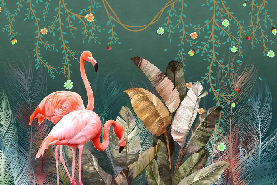 Wallpaper design SW-558 from Nature & Botanicals