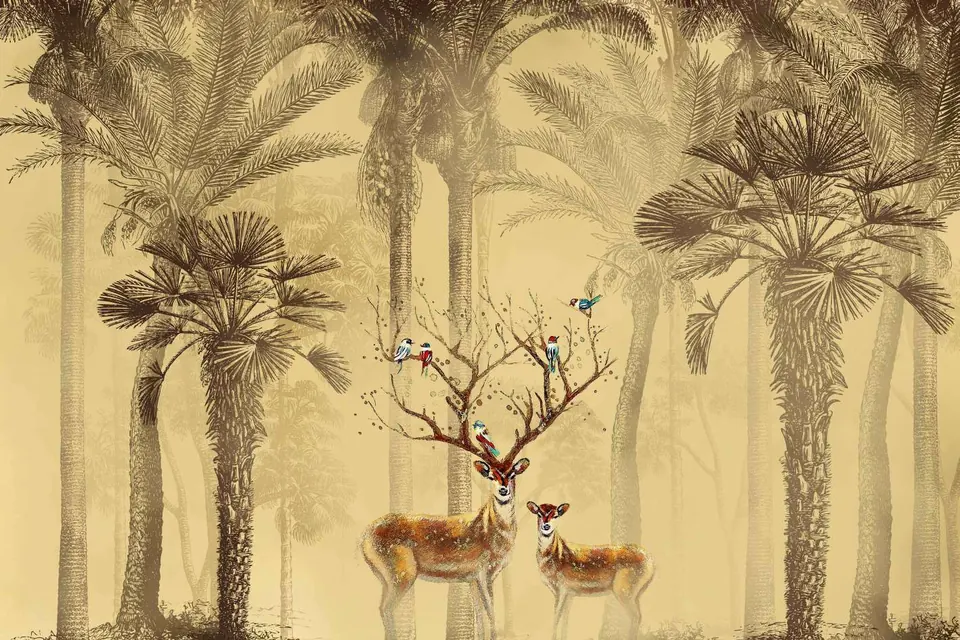 Wallpaper design SW-574 from Nature & Botanicals
